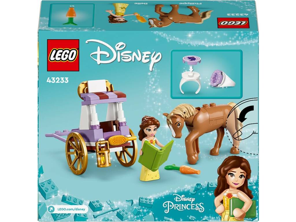 Lego Disney Princesse Belle et son pousse-pousse 43233