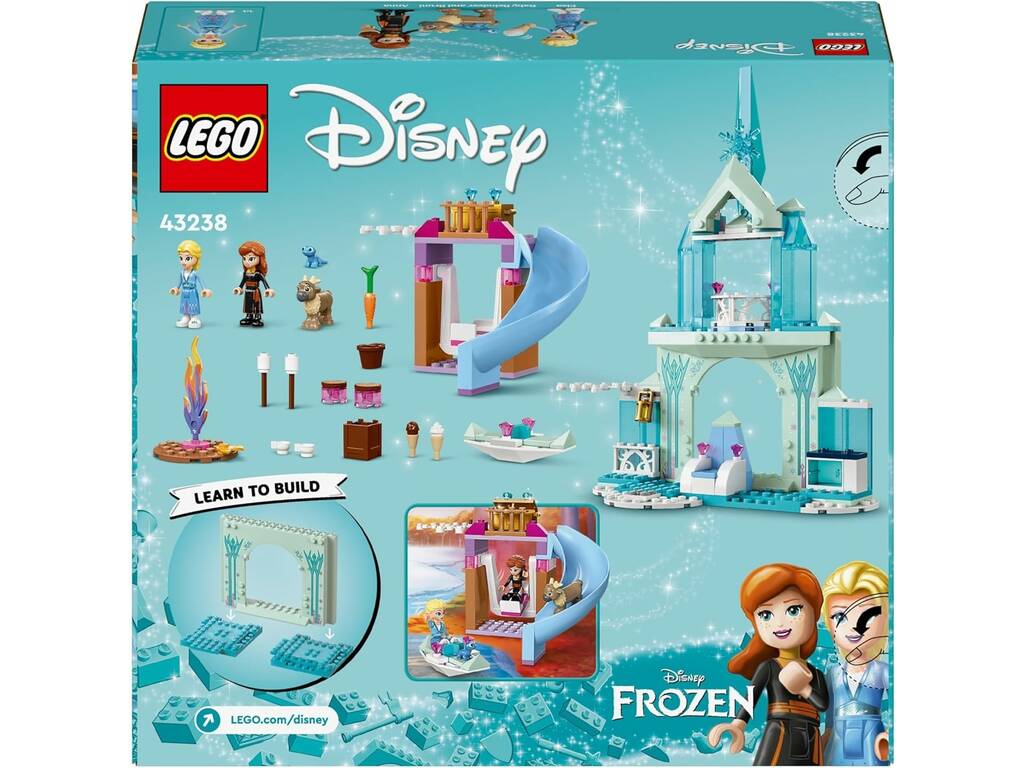 Lego Disney Frozen Castillo Helado de Elsa 43238
