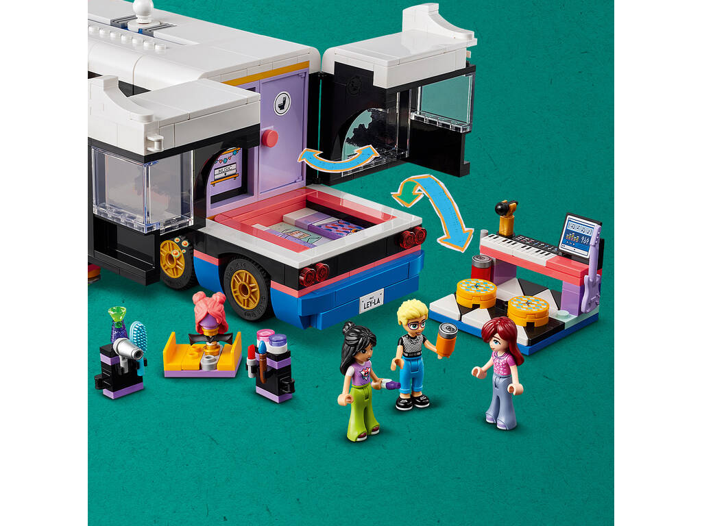 Lego Friends Autocarro de Grande Digressão Musical 42619