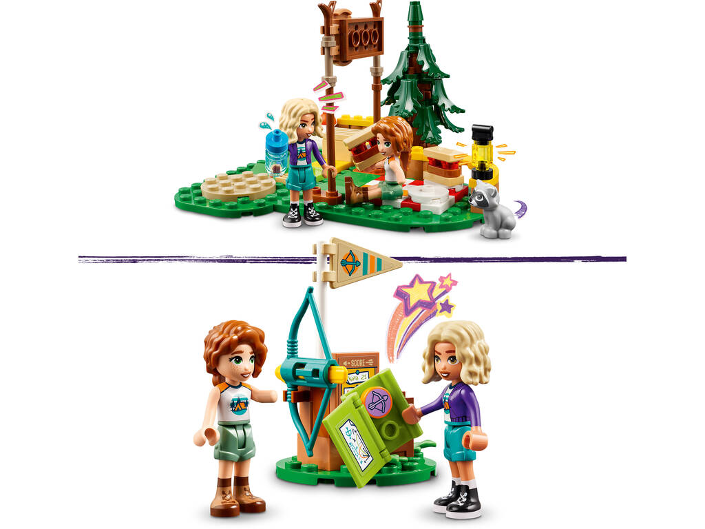 Lego Friends Campamento de Aventura Area de Tiro con Arco 42622