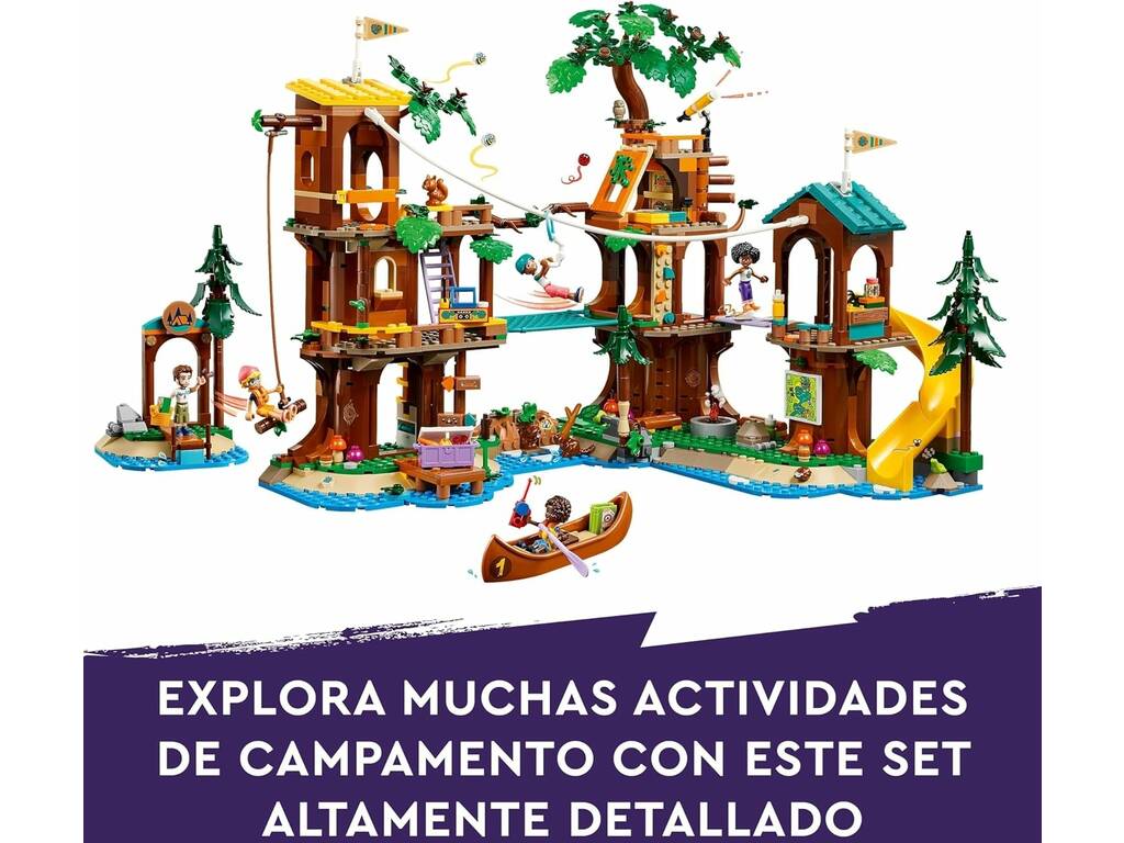 Lego Friends Campamento de Aventura: Casa del Árbol 42631