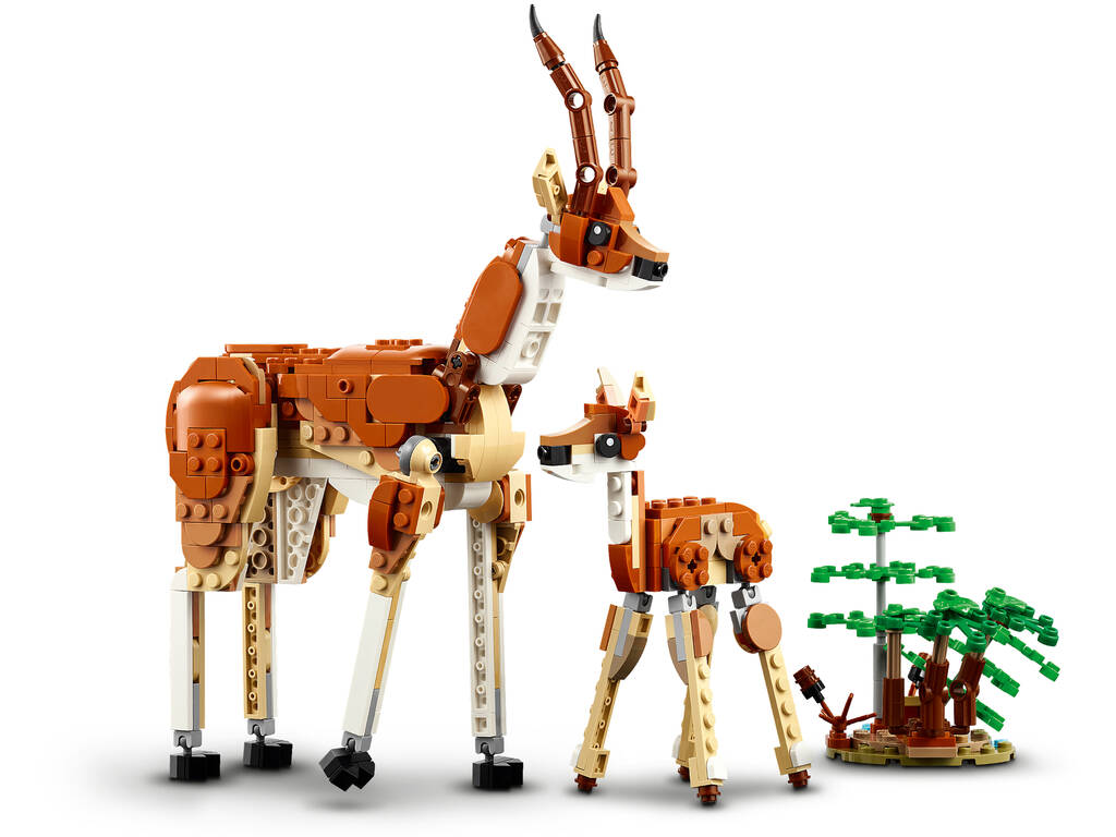 Lego Creator 3 en 1 Safari de Animales Salvajes 31150