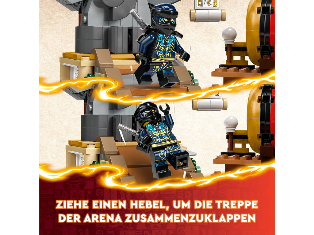 Lego Ninjago Arena de Batalha do Torneio 71818