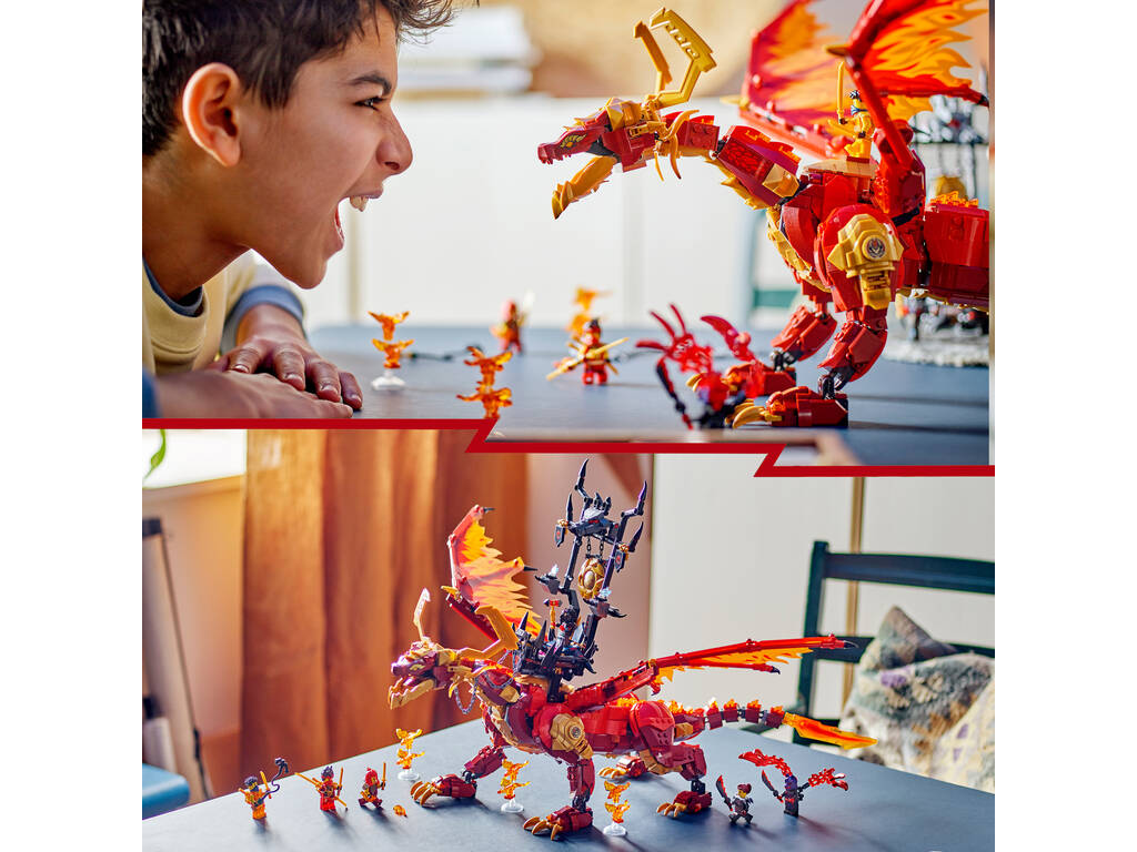 Lego Ninjago Dragon Motion Fountain 71822