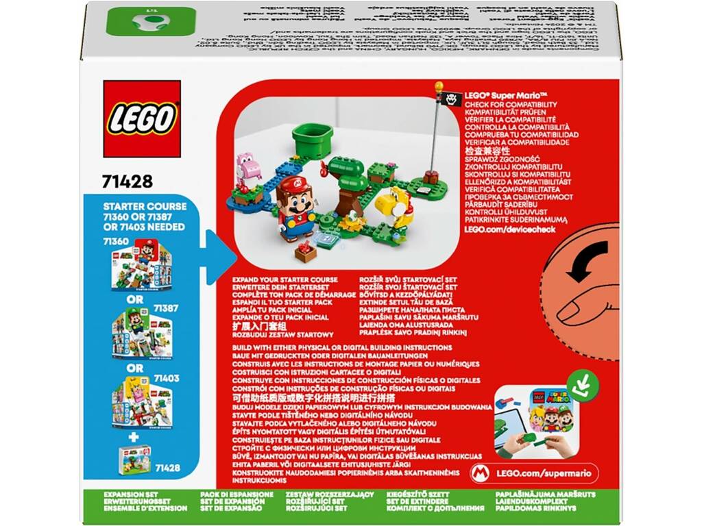 Lego Super Mario Set de Expansión Huevo de Yoshi en el Bosque 71428