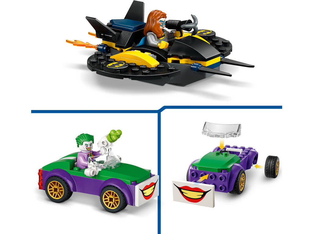 Lego Batman Batcave avec Batman, Batgirl et le Joker 76272