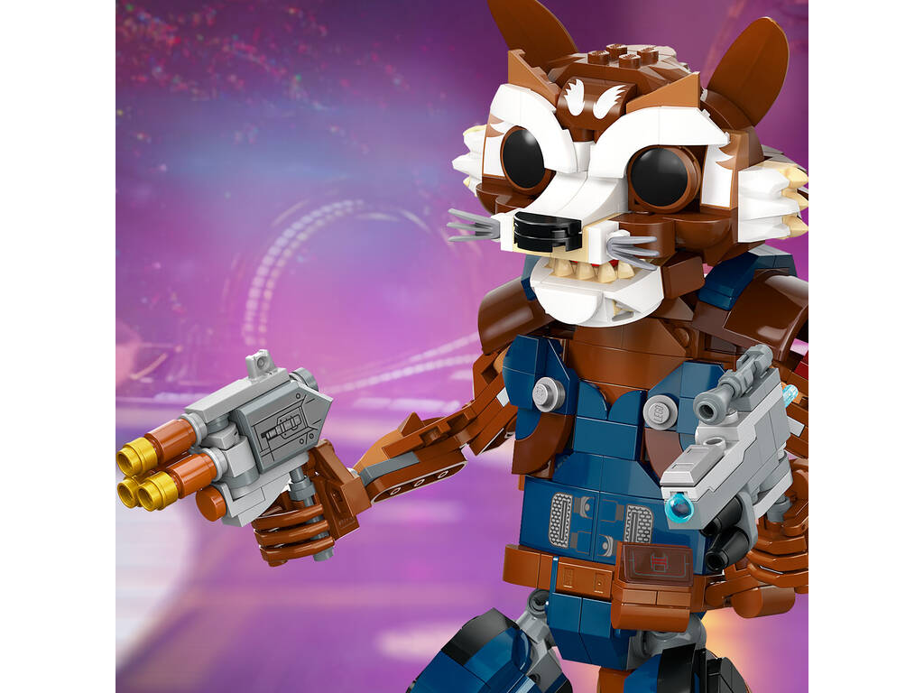 Lego Marvel Rocket y Baby Groot 76282