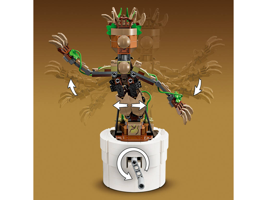 Lego Marvel Groot Bailarín 76297