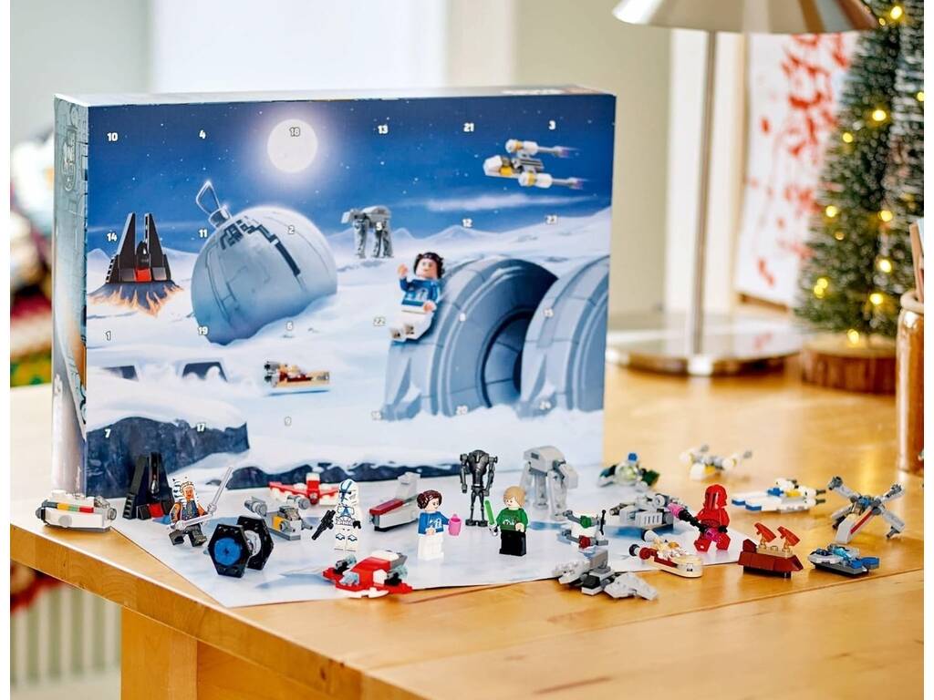 Lego Star Wars Calendario de Adviento 2024 75395