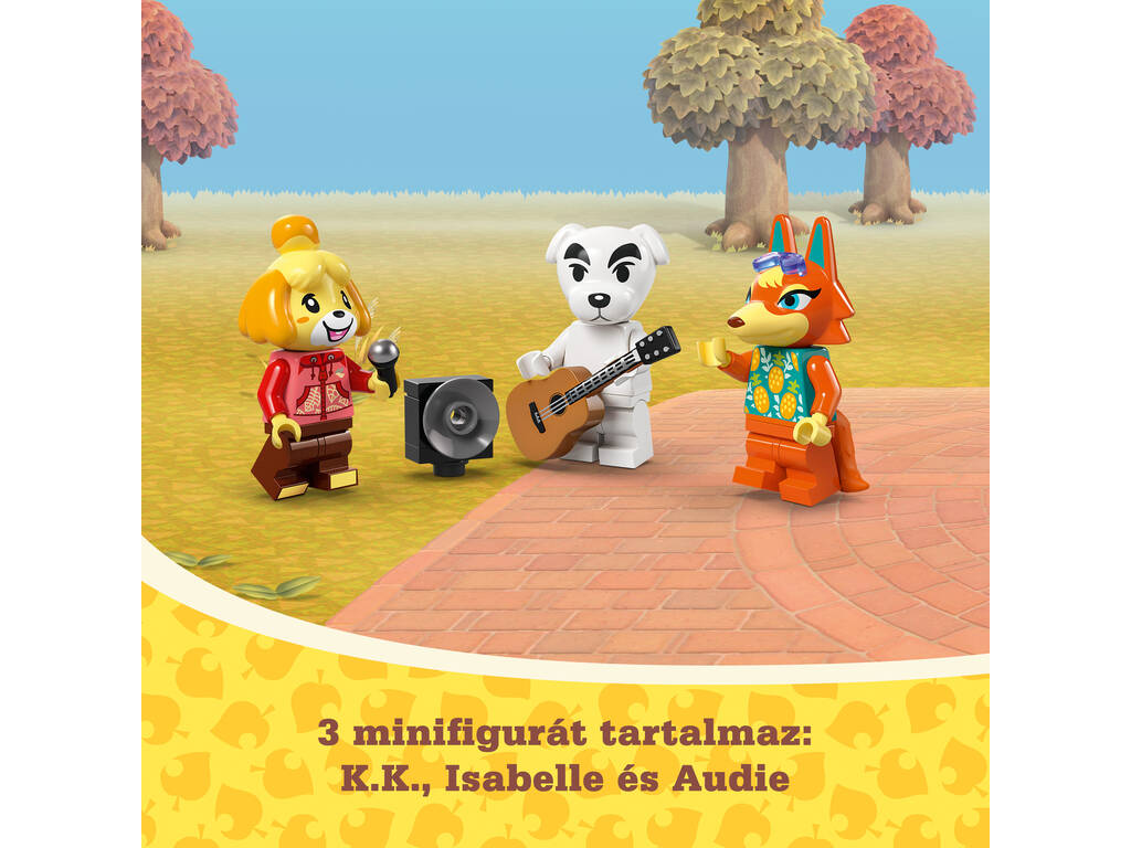 Lego Animal Crossing Concierto de Totakeke en la Plaza 77052