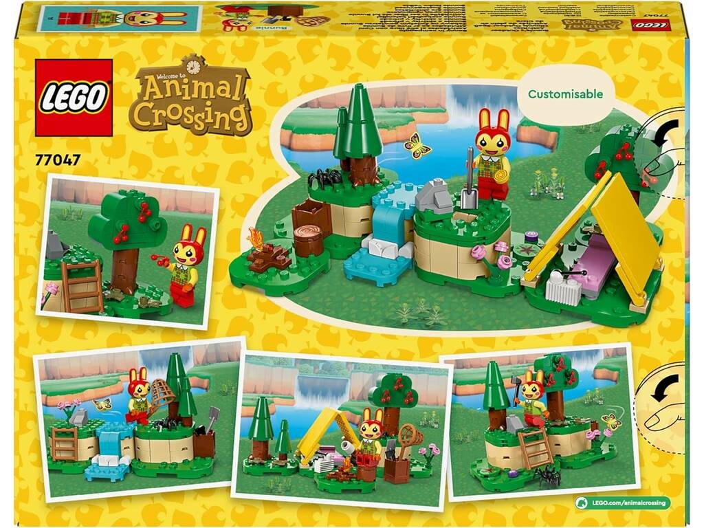 Lego Animal Crossing Attività all'aperto con Bunnie 77047