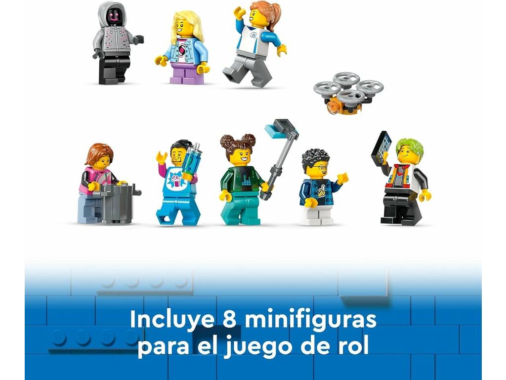 Lego City Montaña Rusa de Robot World 60421