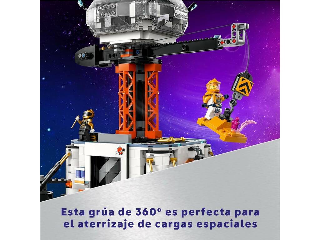 Lego City Space Base Espacial y Plataforma de Lanzamiento 60434