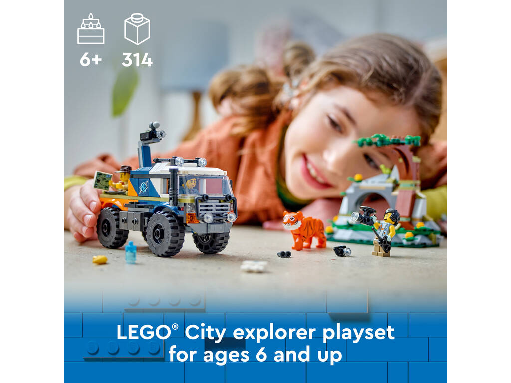 Lego City Exploration Esploratori della giungla Camion fuoristrada 60426