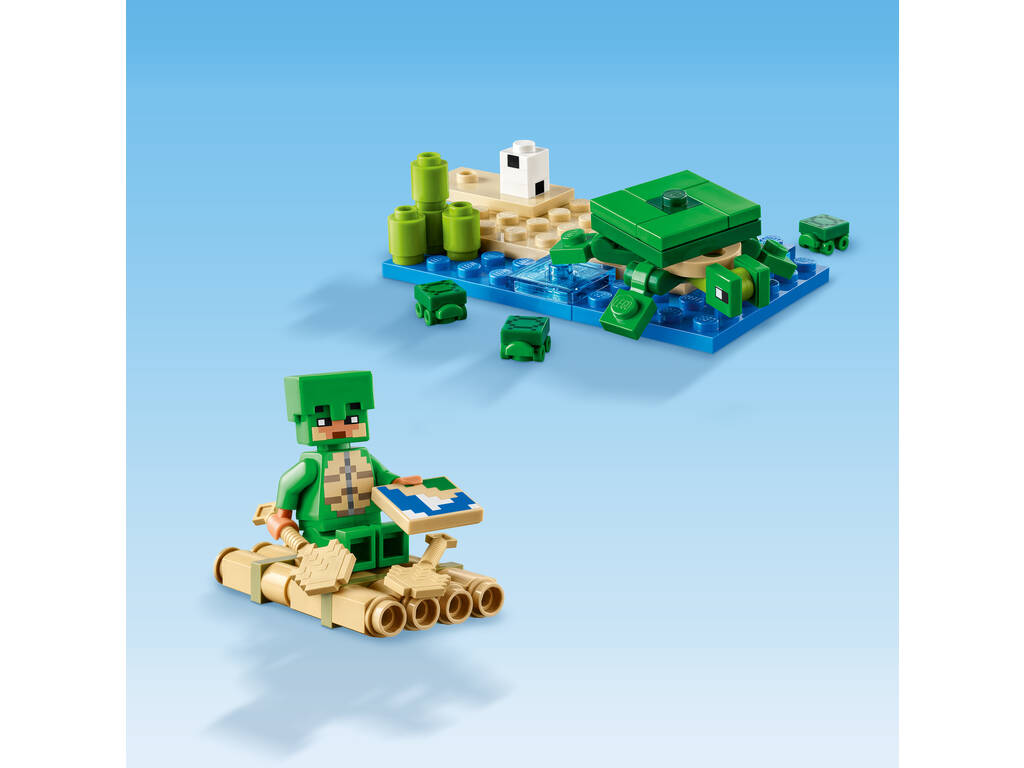 Lego Minecraft Maison Turtle Beach 21254