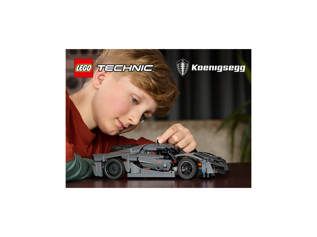 Lego Technic Hipercoche Koenigsegg Jesko Absolut Gris 42173