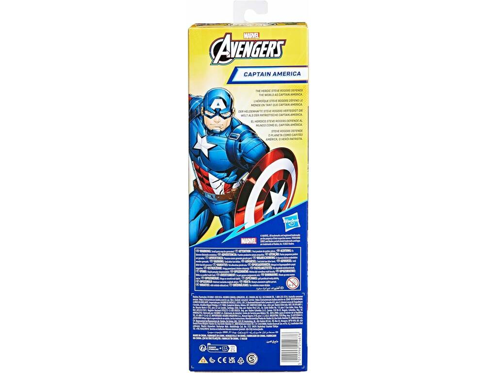 Avengers Figura Capitán América Hasbro E7877