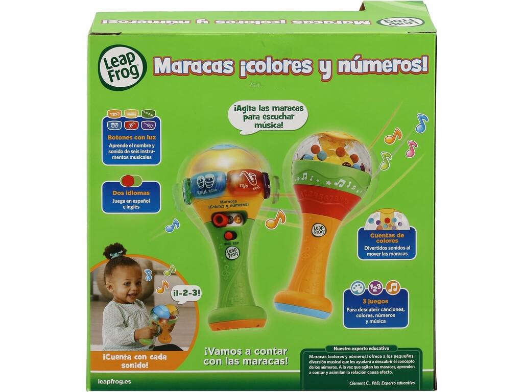 Vtech Colours & Numbers ! Maracas 80-607549