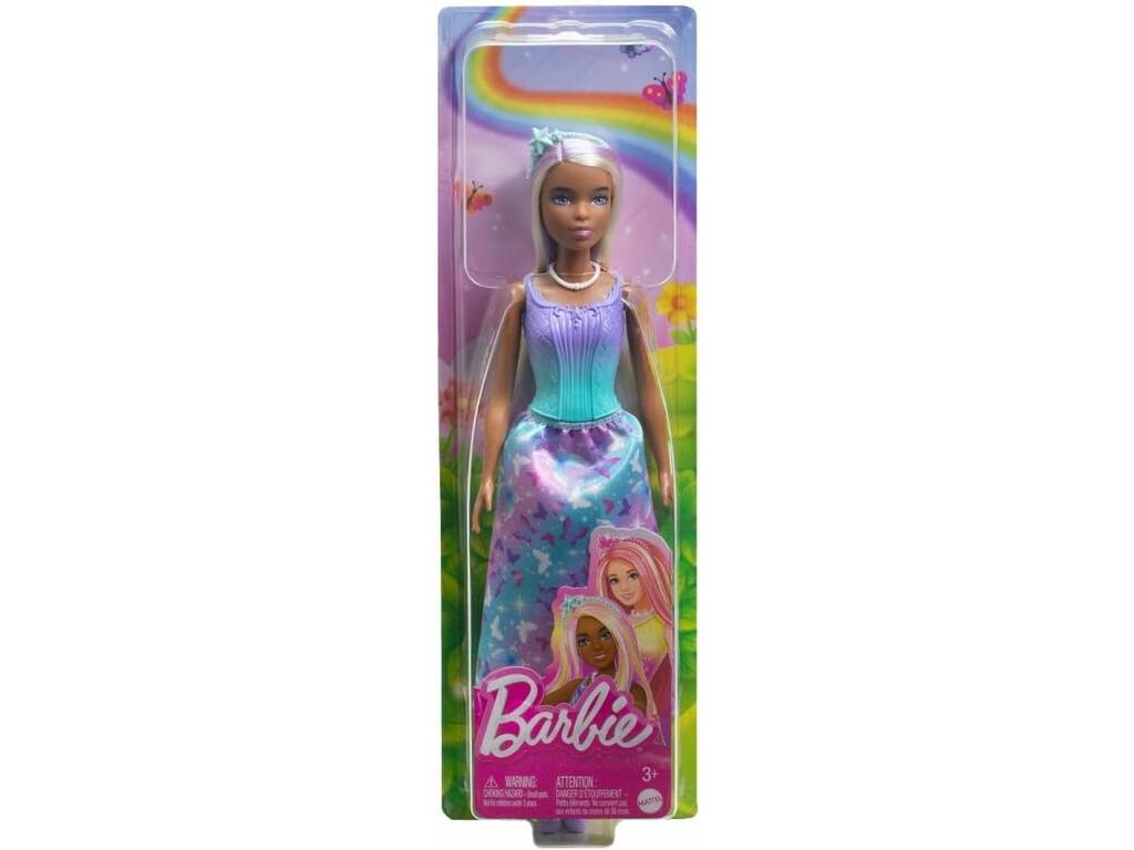 Barbie Principessa con gonna Mattel HRR07