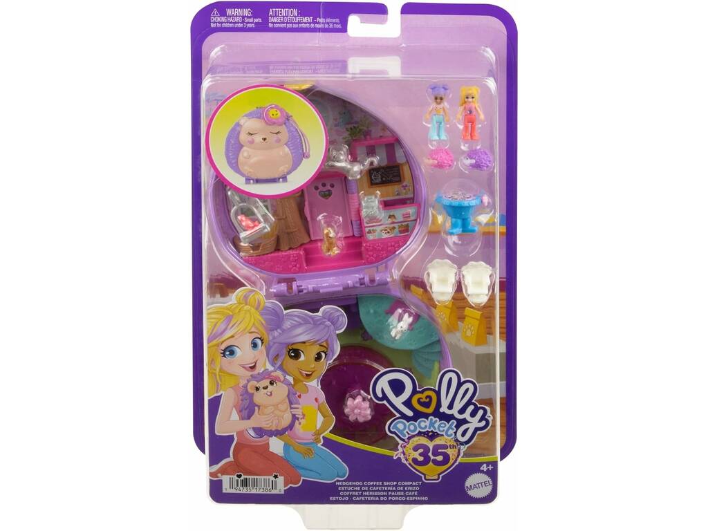 Polly Pocket 35º Aniversário Cofre com Figuras Mattel FRY35