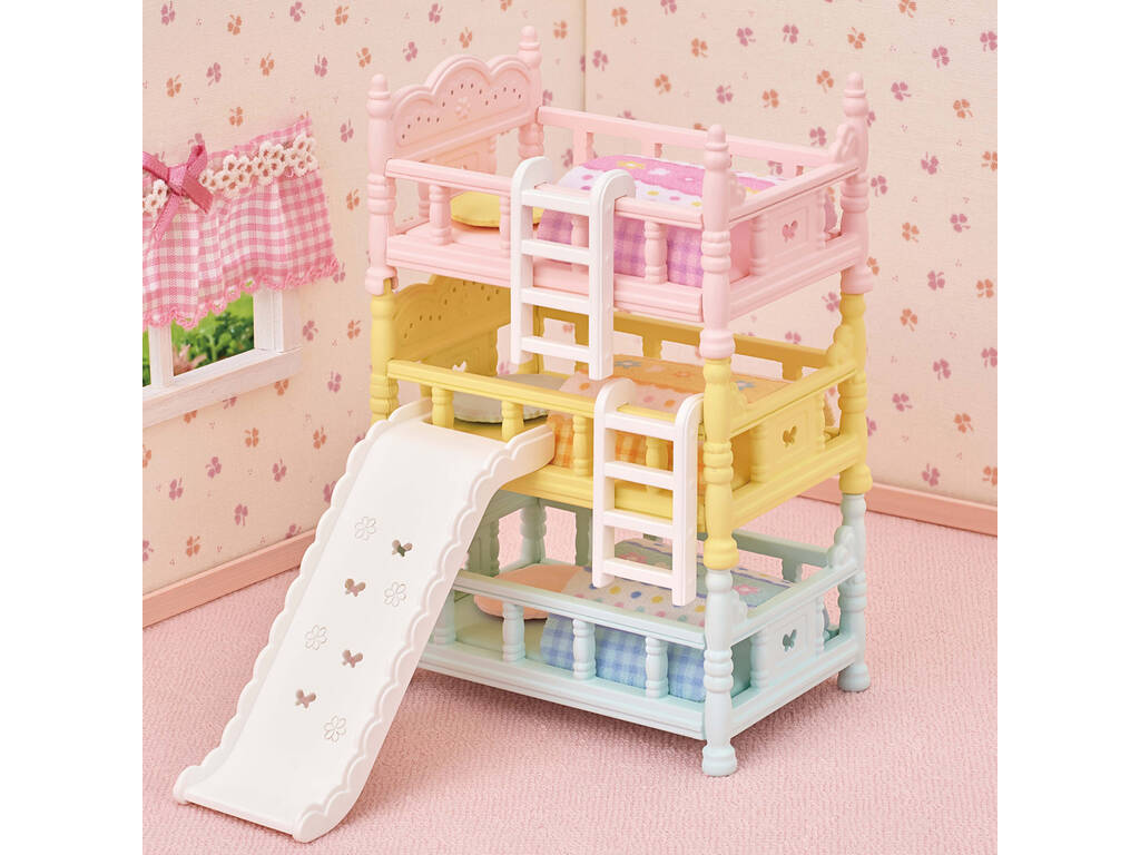 Sylvanian Families Triple Bunk Bed Epoch To Imagine 5741