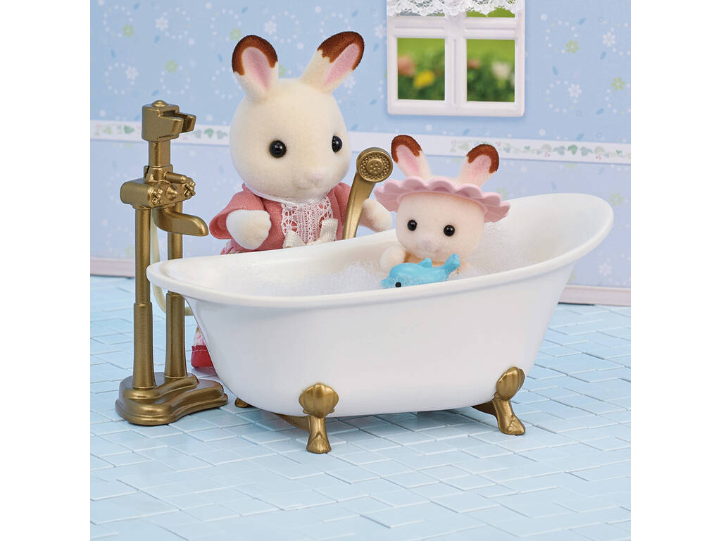 Sylvanian Families Epoch To Imagine Set de bain et de douche 5739