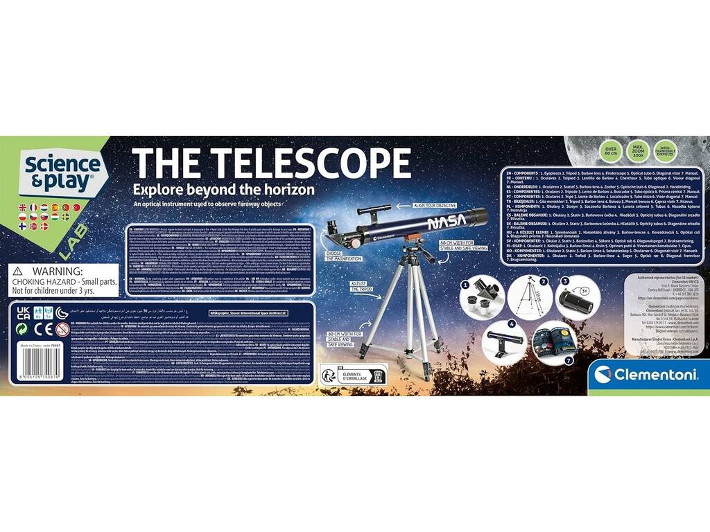 Nasa-Teleskop von Clementoni 75087