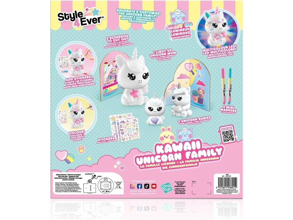 Deco Craft Familia Unicornio
