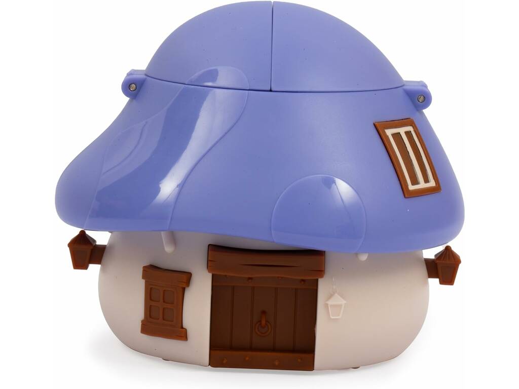 Smurfs Casa com Figura Surpresa Famosa PUF13000