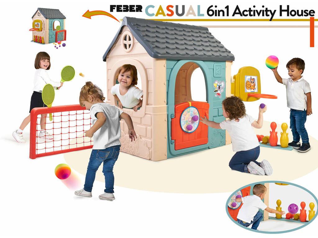 Feber Casual House 6 Activités Famosa FEH23000