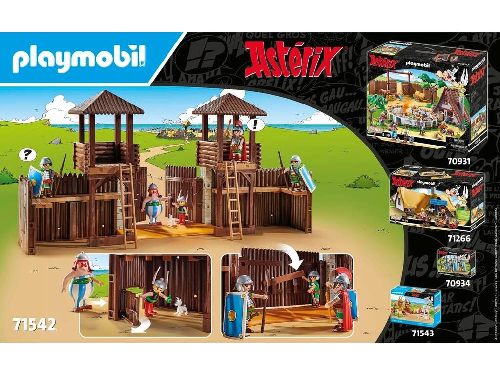 Playmobil Asterix Accampamento Romano 71542