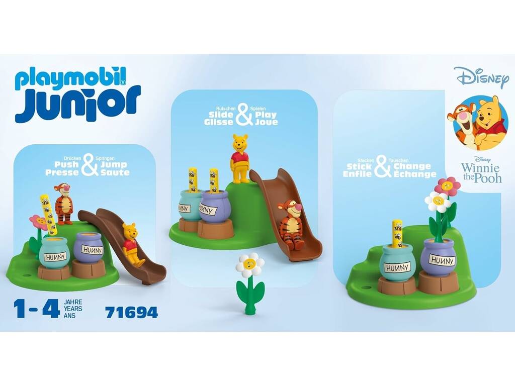 Playmobil Junior Disney Winnie The Pooh Jardim de Abelhas 71694