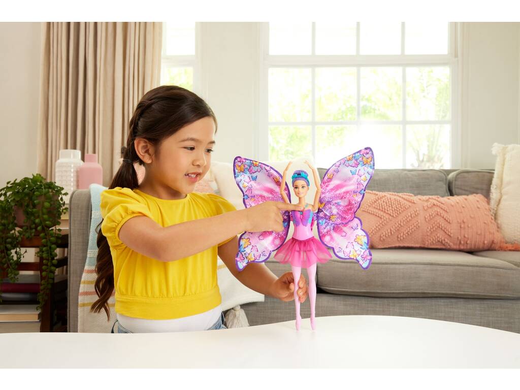 Barbie Dance And Flutter 2 em 1 Mattel HXJ10