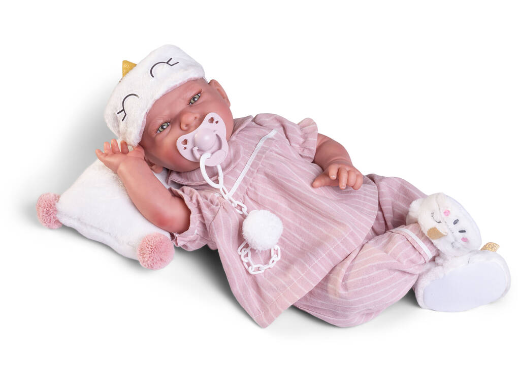 Sweet Reborn Baby Doll Lea of 42 avec Pyjama et Antifas Antonio Juan 80323