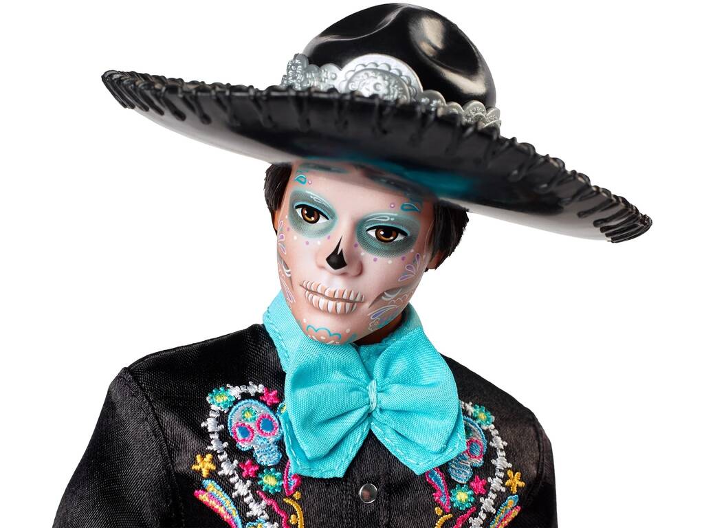 Barbie Signature Día de Muertos Muñeco Ken Edición 2024 Mattel HRM73