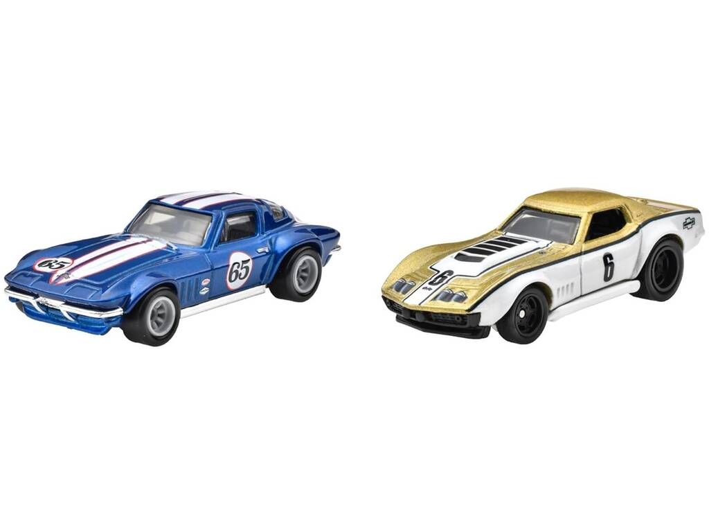 Hot Wheels Premium Pack 2 Coches Mattel HBL96