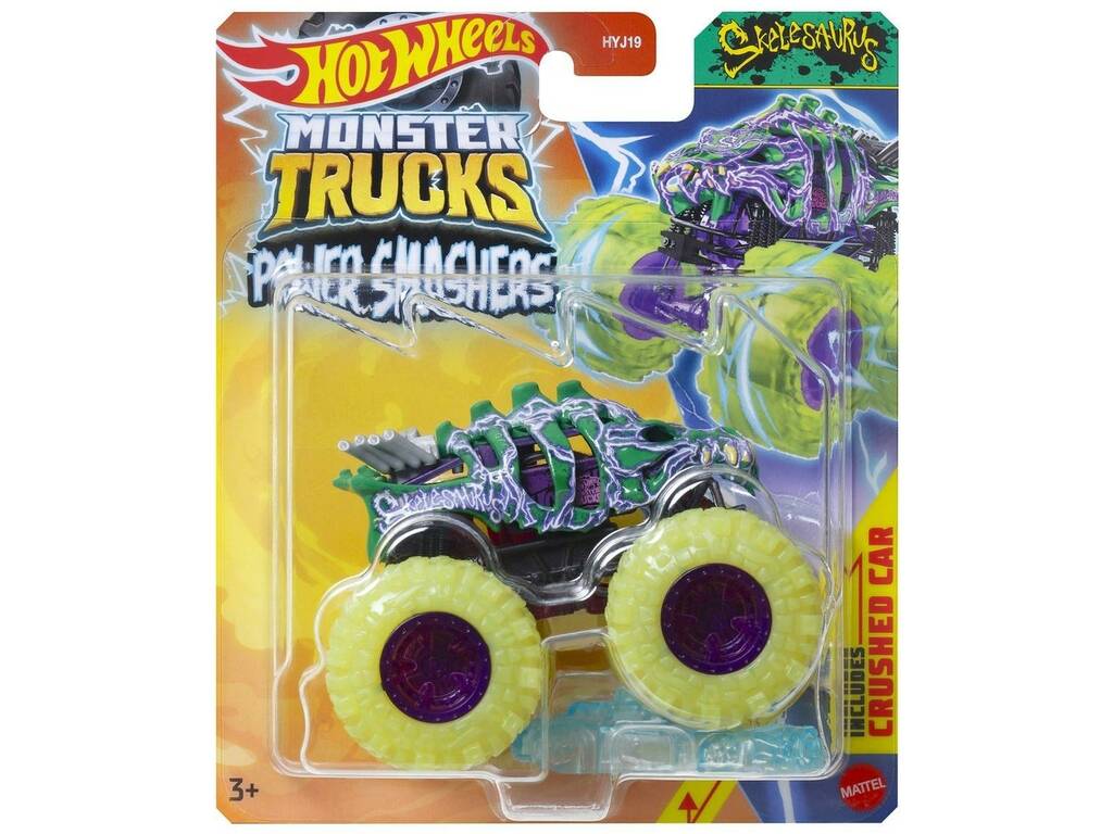 Hot Wheels Monster Trucks Fahrzeug Power Smashers von Mattel HYJ19