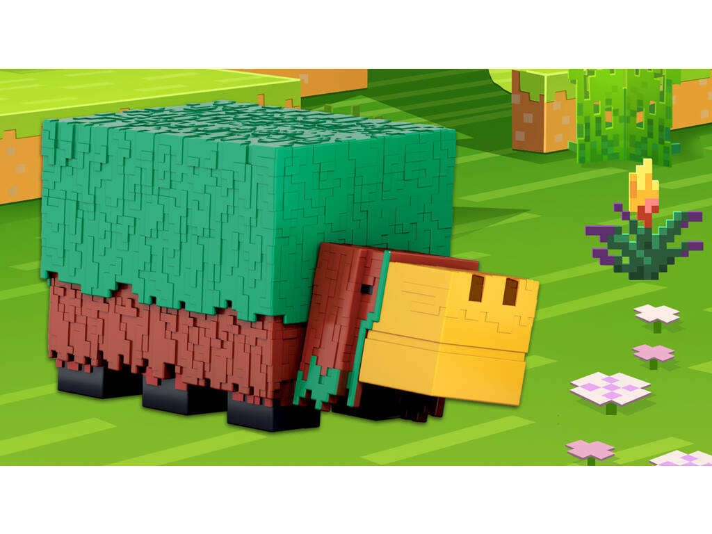 Minecraft Figura Sniffer con suoni Mattel HXM85