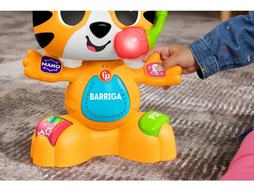 Fisher Price Banda Animal Tin El Tigre