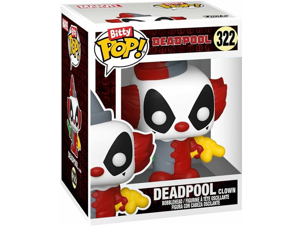 Funko Pop Bitty Deadpool 4 Pack Mini Figures 84959