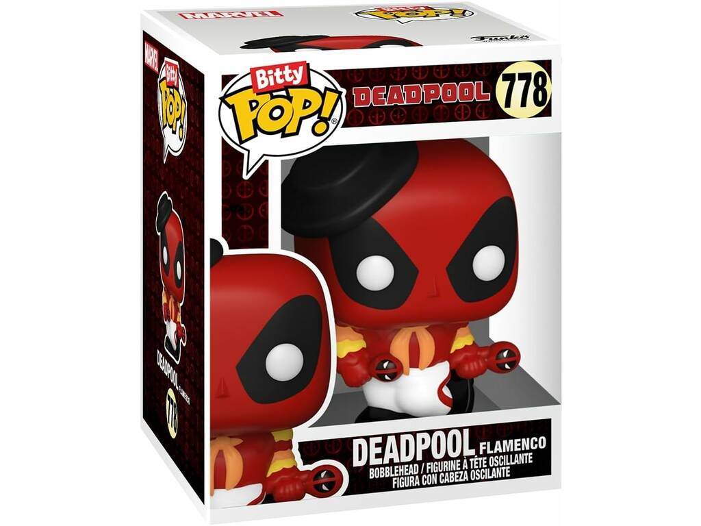 Funko Pop Bitty Deadpool 4 Pack Mini Figures 84960