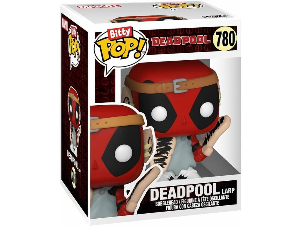 Funko Pop Bitty Deadpool Pack 4 Mini Figuren 84962