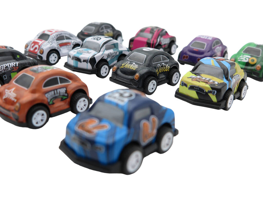 Set 24 Coches de Metal de 5.5 cm