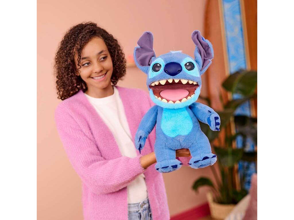 Stitch Muñeco Animatrónico Real FX con Sonidos y Movimientos Realistas Famosa TTC29000