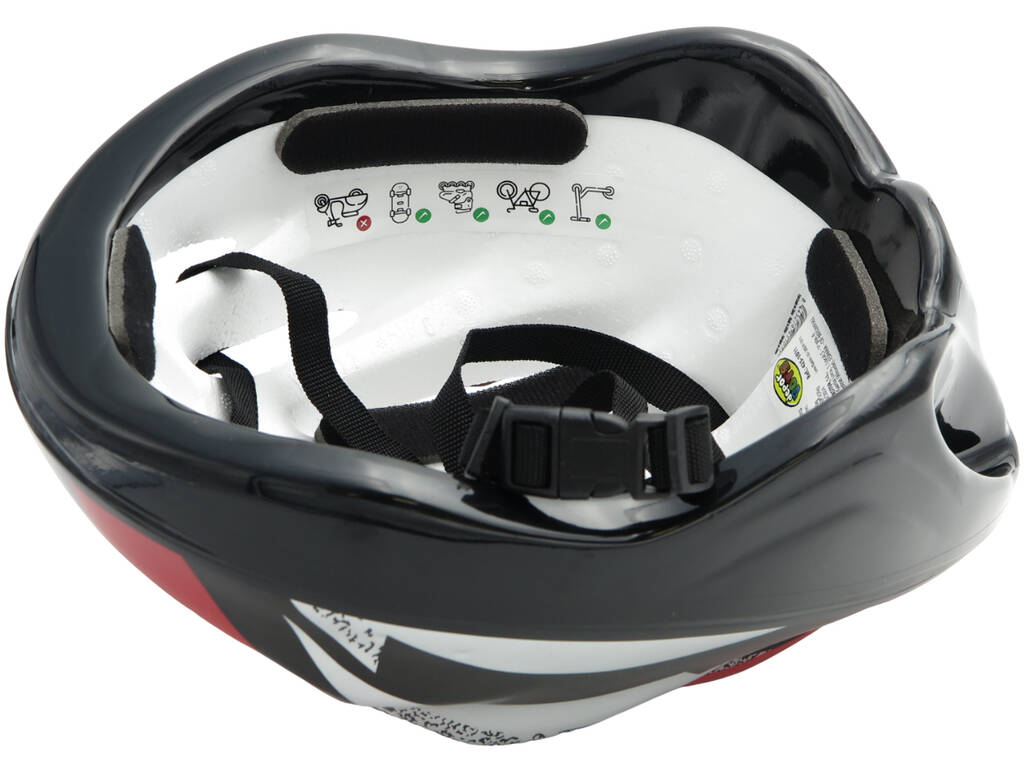 Casco Multisport X-Treme Rosso e Nero per Adulti Taglia L