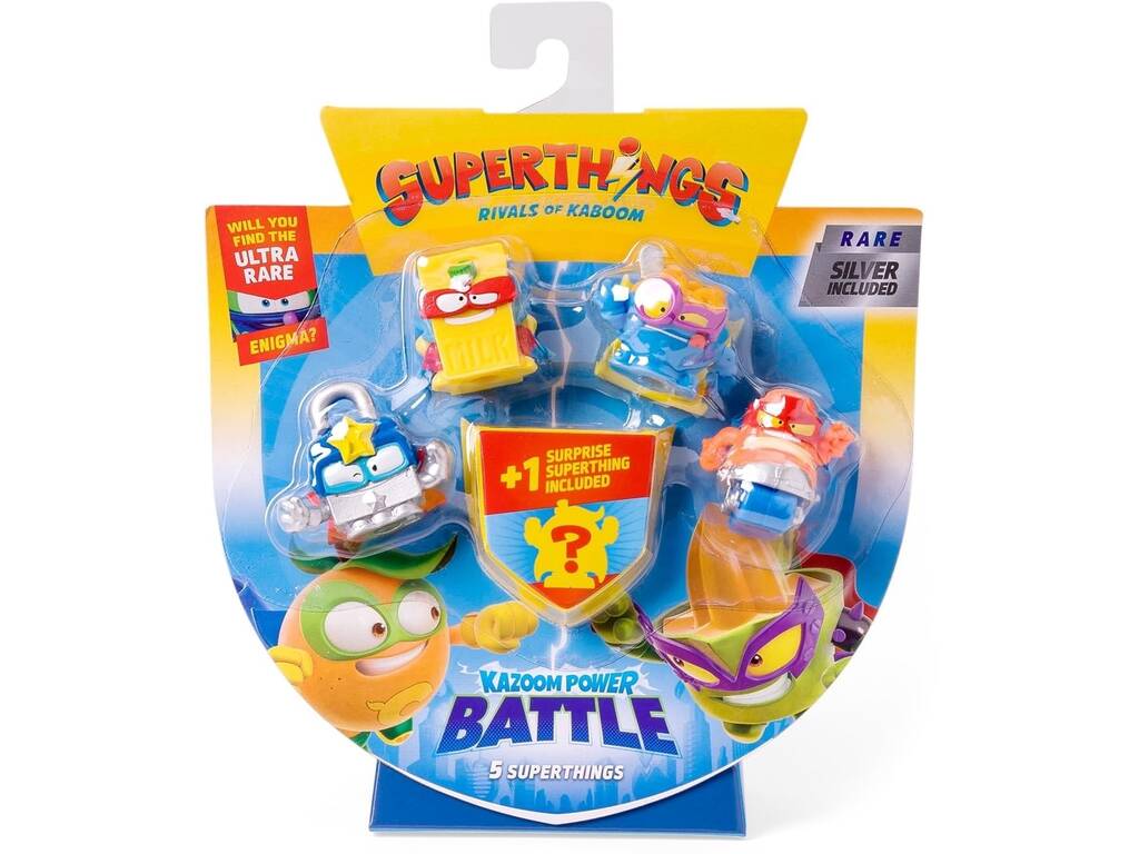 SuperThings Rivals Of Kaboom Kazoom Power Battle Pack mit 5 Figuren Magic Box PST15B616IN00