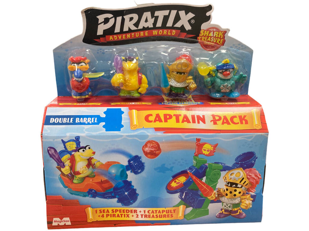 Piratix Shark Treasure Captain Pack Magic Box PPX2B616IN00