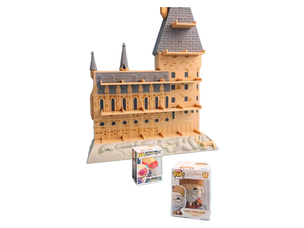 Funko Pop Bitty Harry Potter Display Castillo de Hogwarts con 2 Figuras Exclusivas 81294