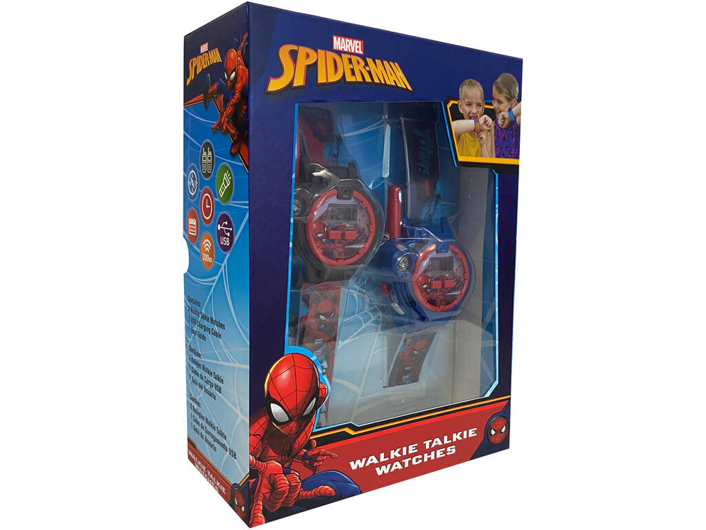 Spiderman Orologio Walkie Talkie Kids SPD40156