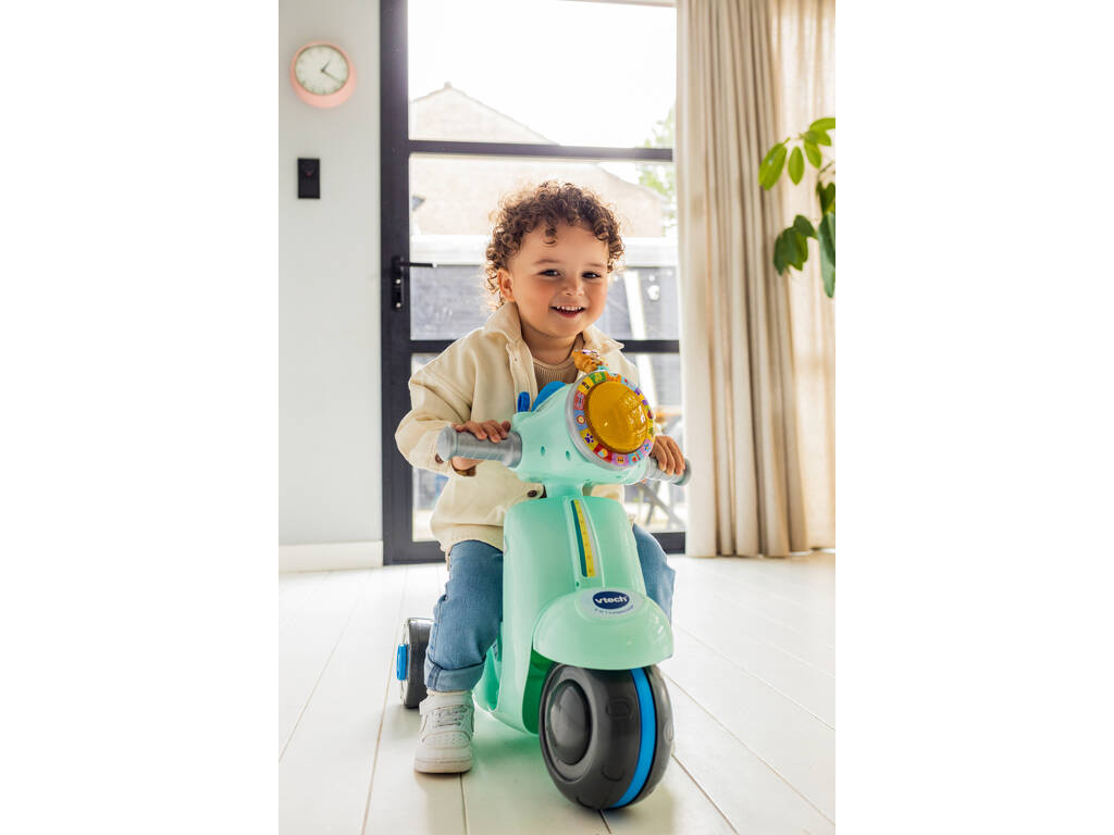 Mi Scooter De Paseo 2 En 1 Azul Vtech 80-572377